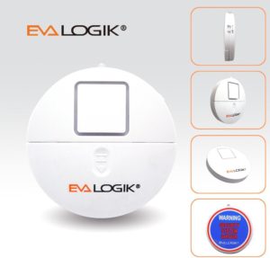 EVA LOGIK Modern Ultra-Thin Window Alarm