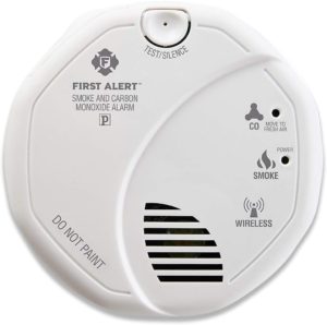 First Alert Battery Powered Z-Wave Smoke Detector