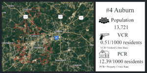 AUBURN map