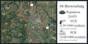 Brownsburg map