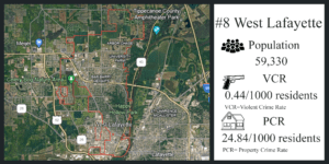 West-Lafayette map