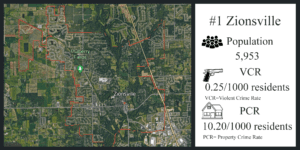 Zionsville map