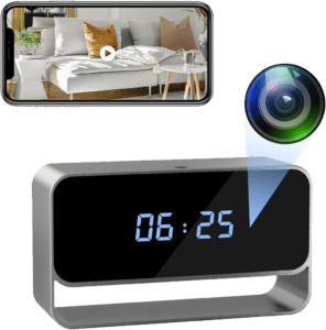 Hidden Camera Clock